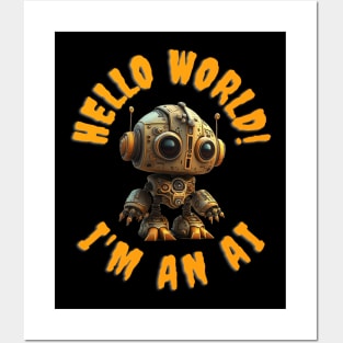 Hello world Posters and Art